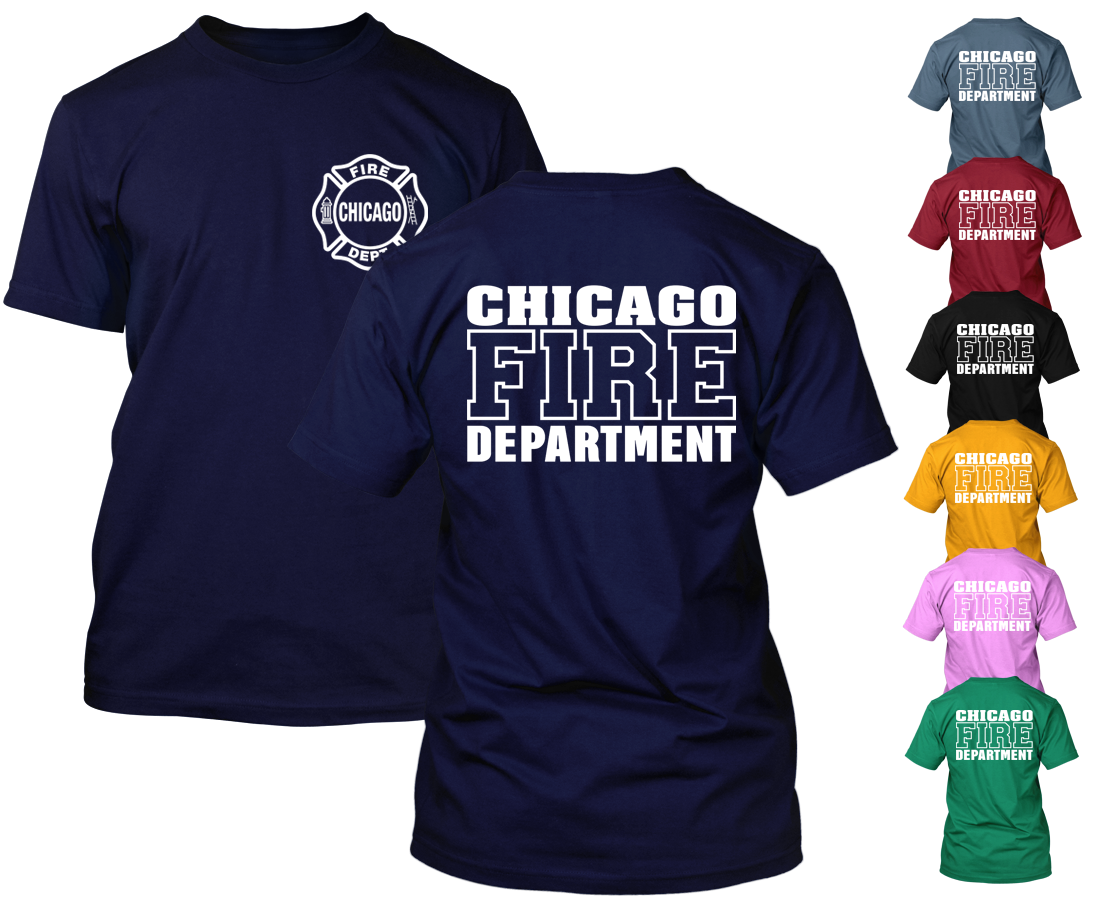 Chicago Fire Department T Shirt Chicago Fire Shop De