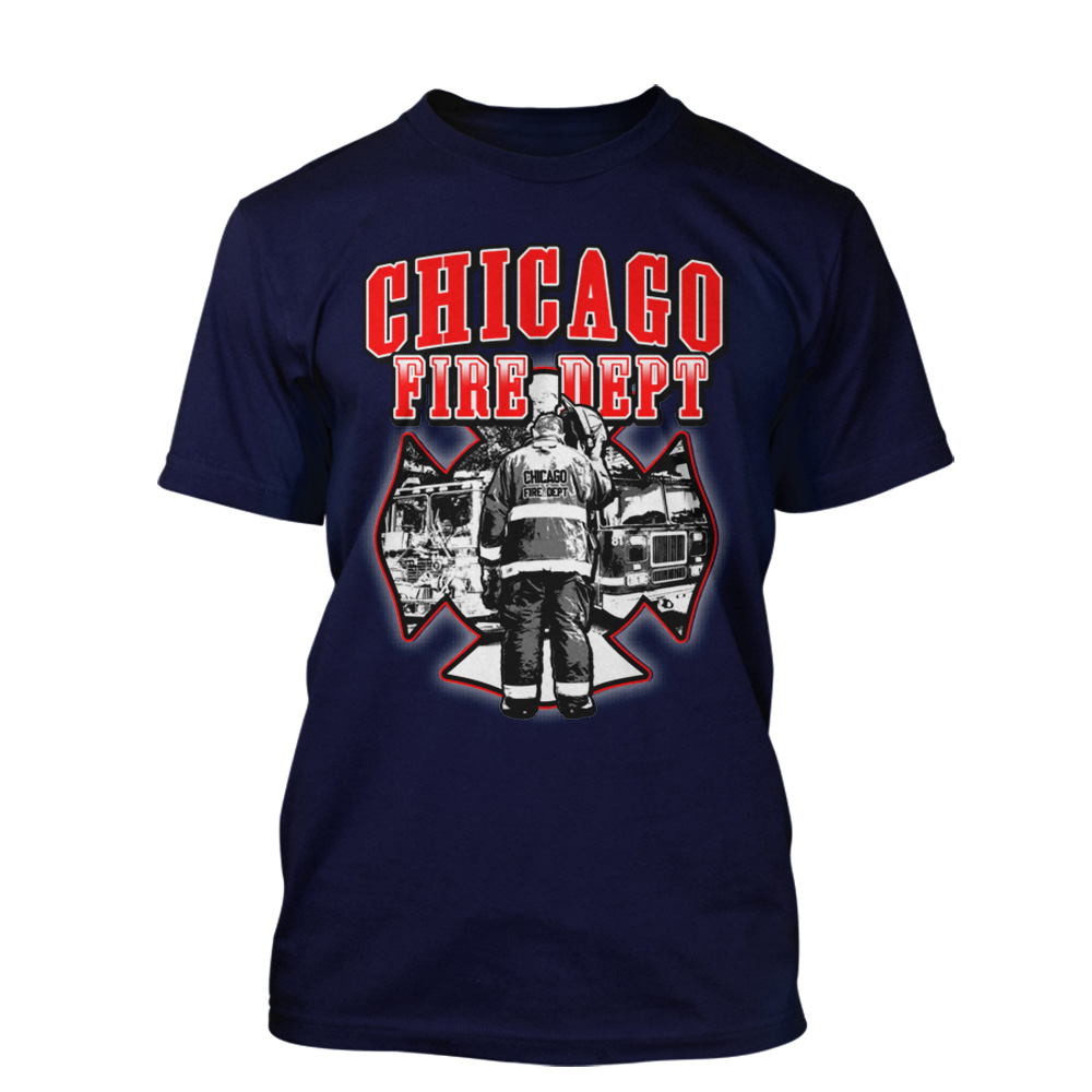 Chicago Fire Dept T Shirt Chicago Fire Shopde 7164